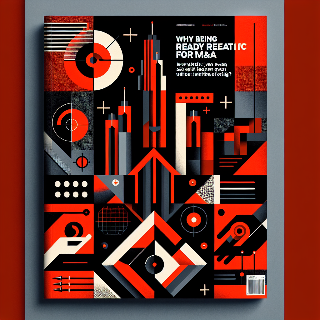 Por que estar pronto para M&A é estratégico mesmo sem intenção de venda