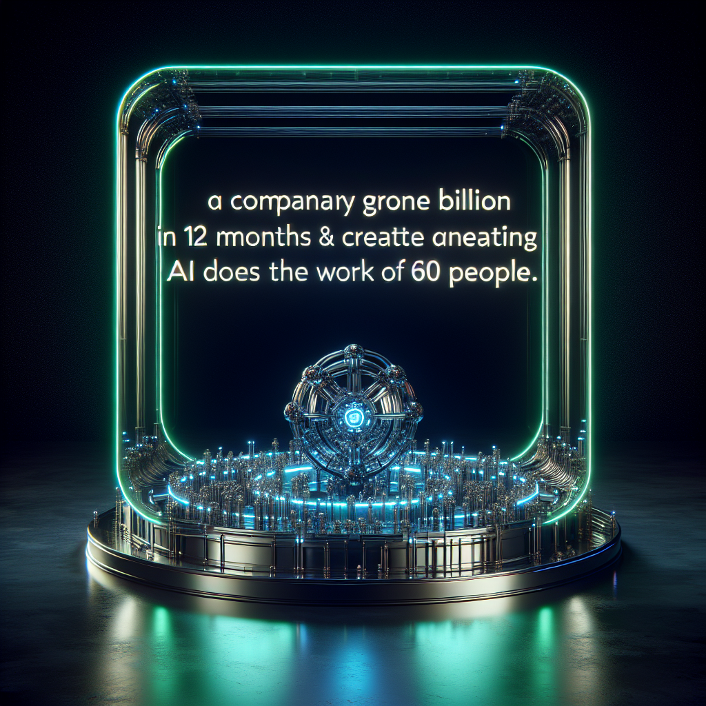 Empresa cresce R$ 1 bilhão em 12 meses e cria IA que faz trabalho de 60 pessoas