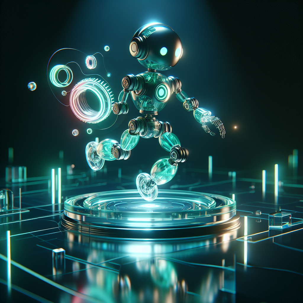 A soft robot has no problem moving with no motor and no gears