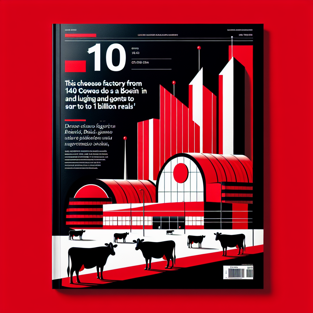 Essa queijaria gaúcha começou com 140 vacas num Boeing e quer voar rumo ao R$ 1 bilhão