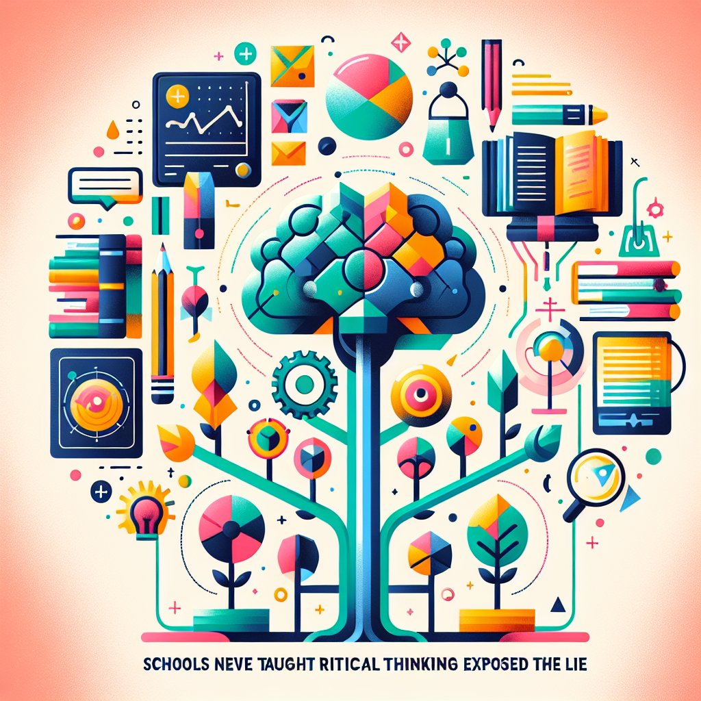 Schools Never Taught Critical Thinking: AI Exposed the Lie