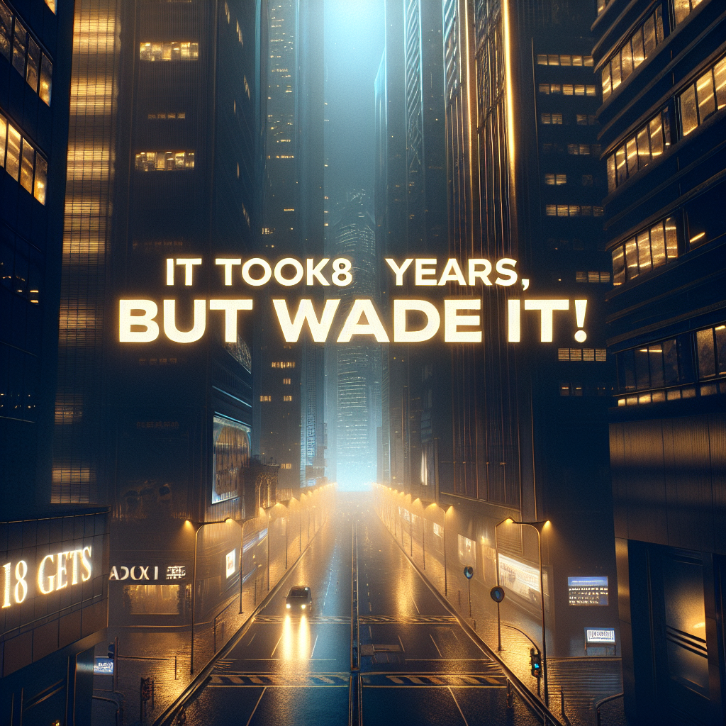 Demorou 18 anos, mas chegamos lá!