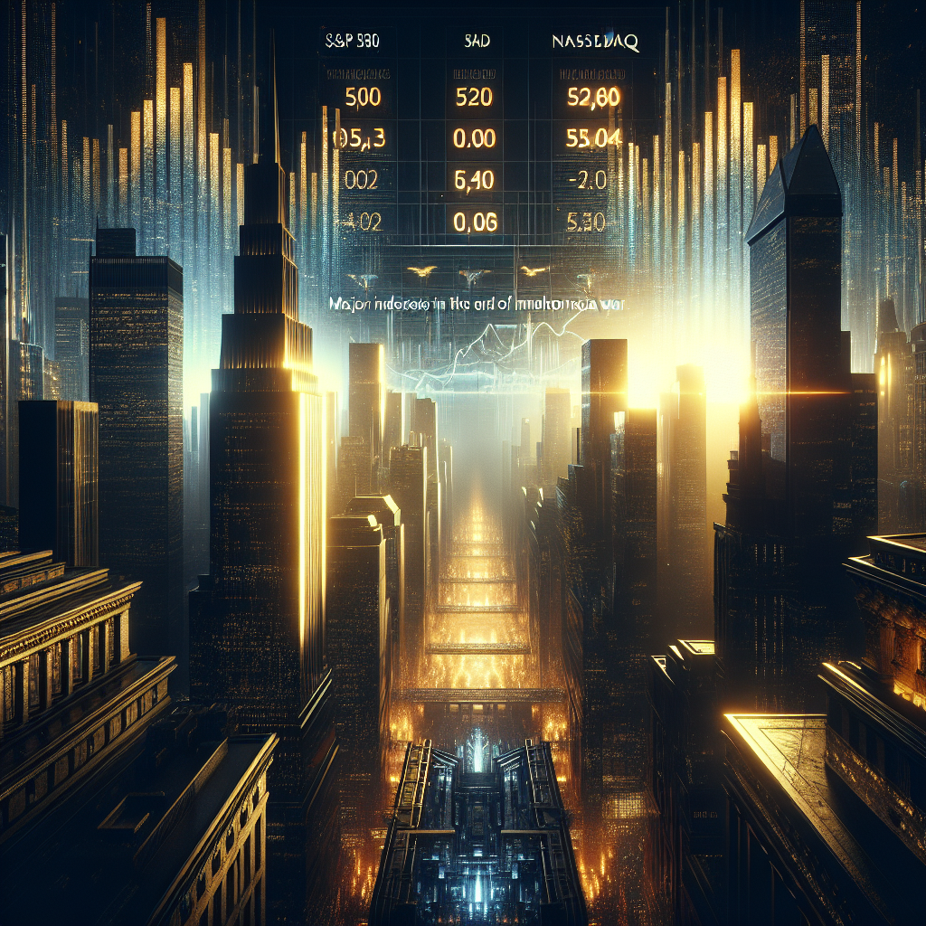 S&P 500 e Nasdaq batem recorde com aposta no fim da guerra