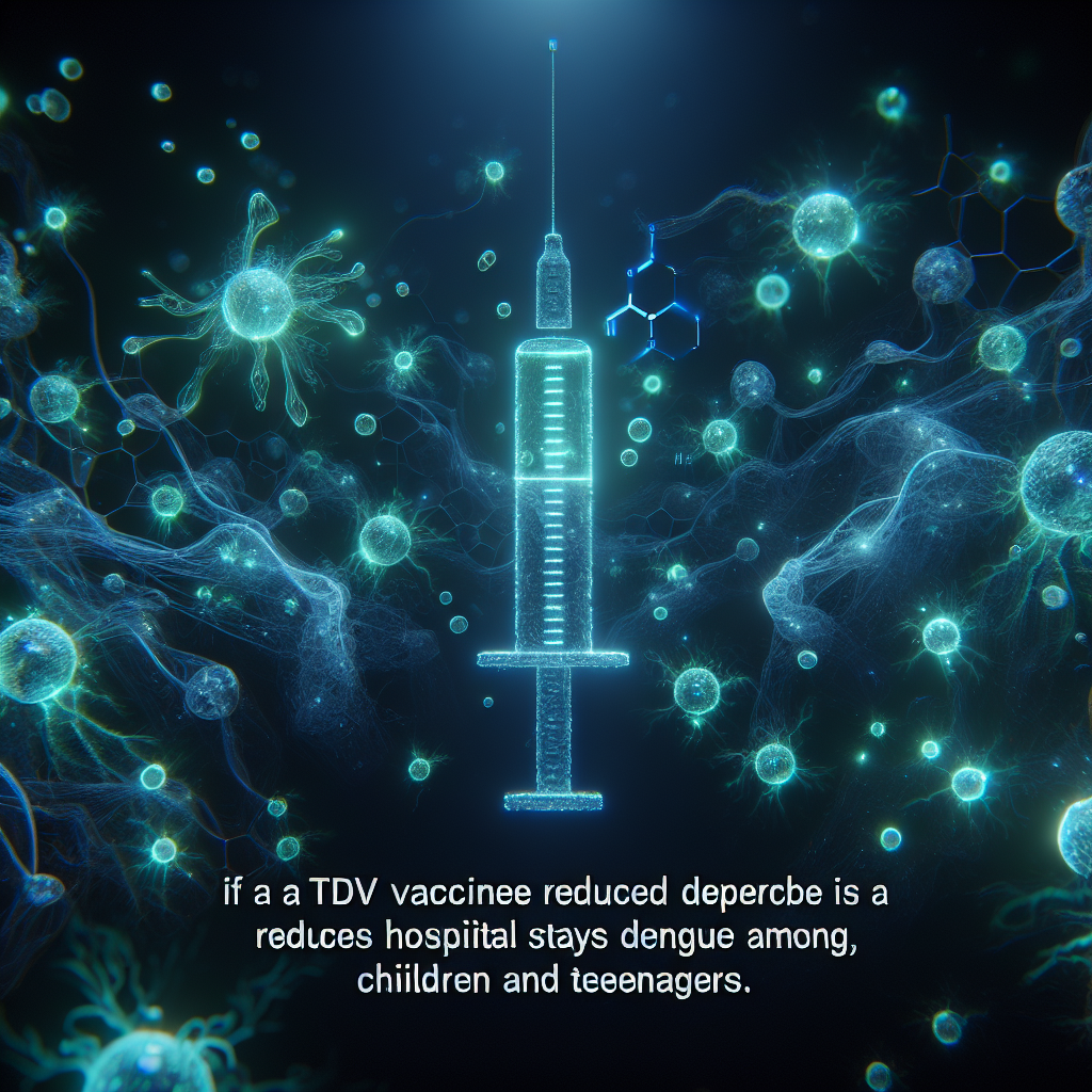 A Study in Children and Teenagers to Learn if a TDV Dengue Vaccination Lowers the Chance of Hospital Stays for Dengue