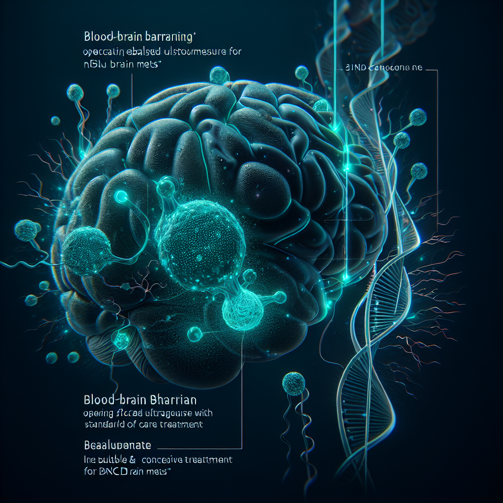 Blood-brain Barrier (BBB) Opening Using Exablate Focused Ultrasound With Standard of Care Treatment of NSCLC Brain Mets