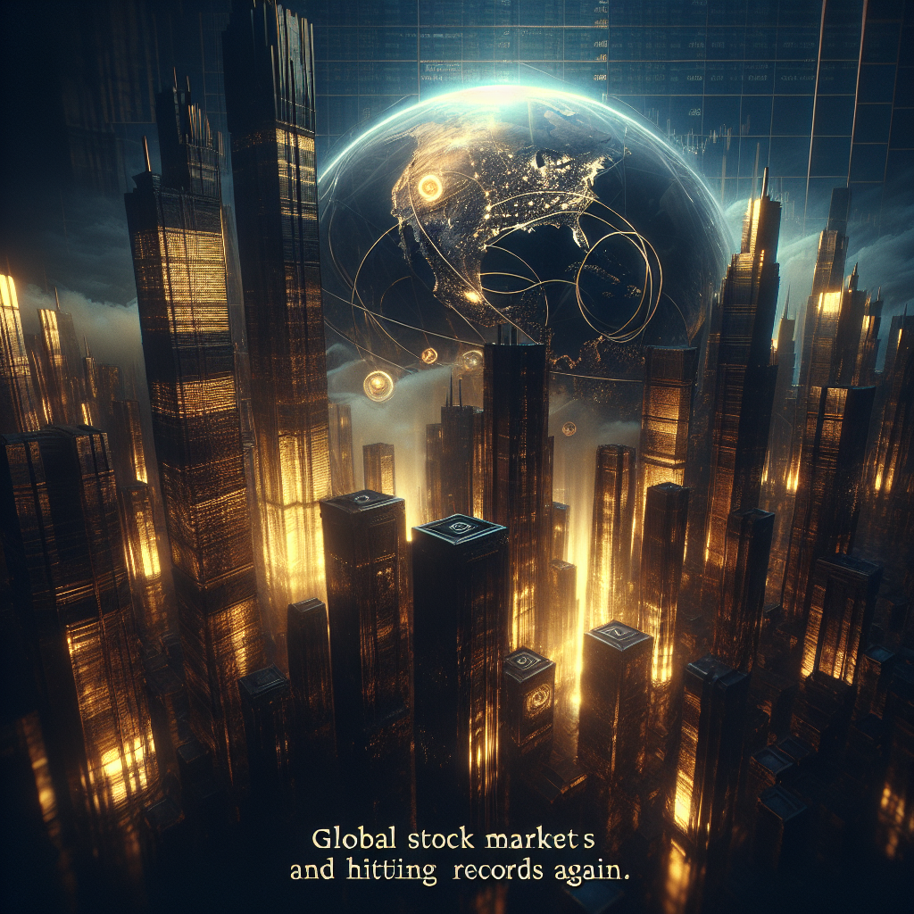 Bolsas globais apagam perdas da guerra e voltam a bater recordes