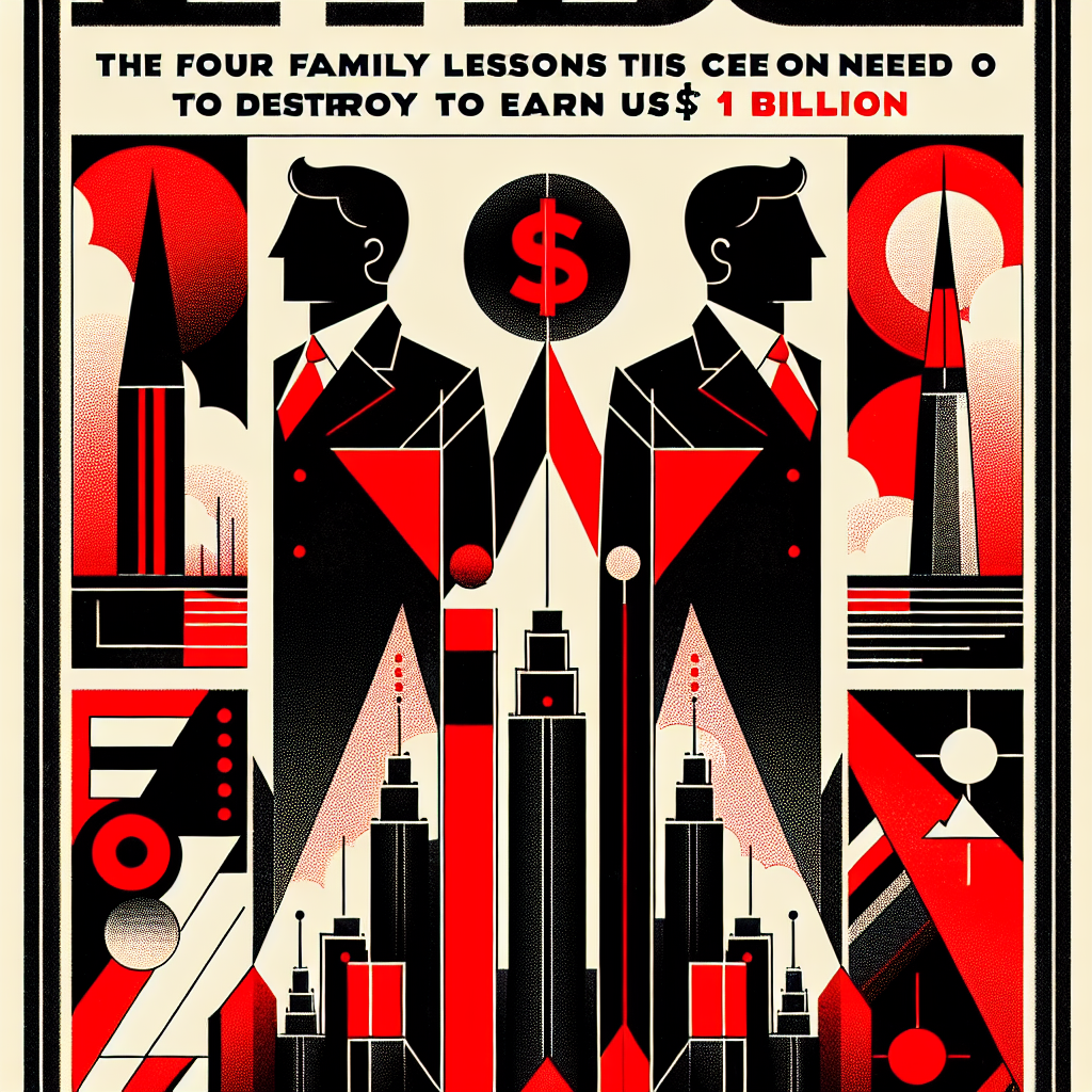 As 4 lições de família que este CEO precisou destruir para faturar US$ 1 bilhão