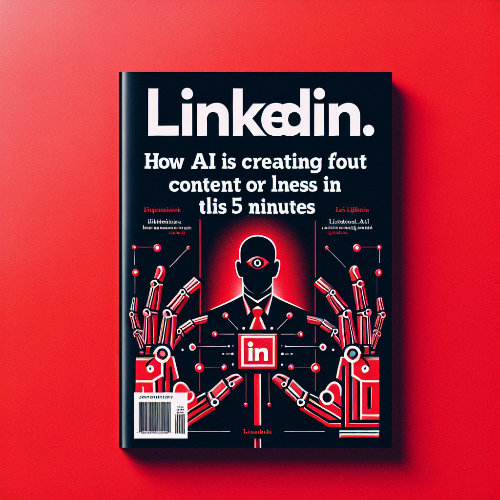 Como a IA está criando conteúdos para LinkedIn em menos de 5 minutos