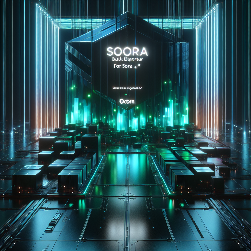 Bulk Exporter for Sora