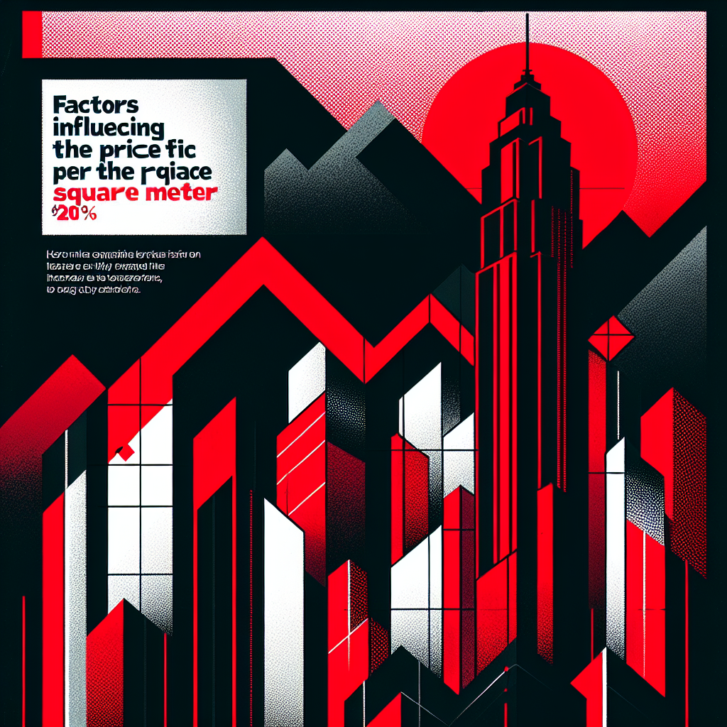 O que influencia o preço do metro quadrado em uma cidade?