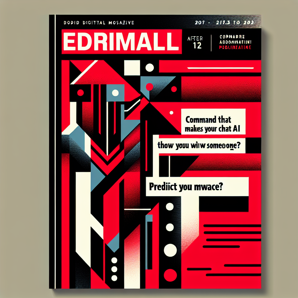 O comando que faz o ChatGPT prever como alguém vai reagir à sua mensagem