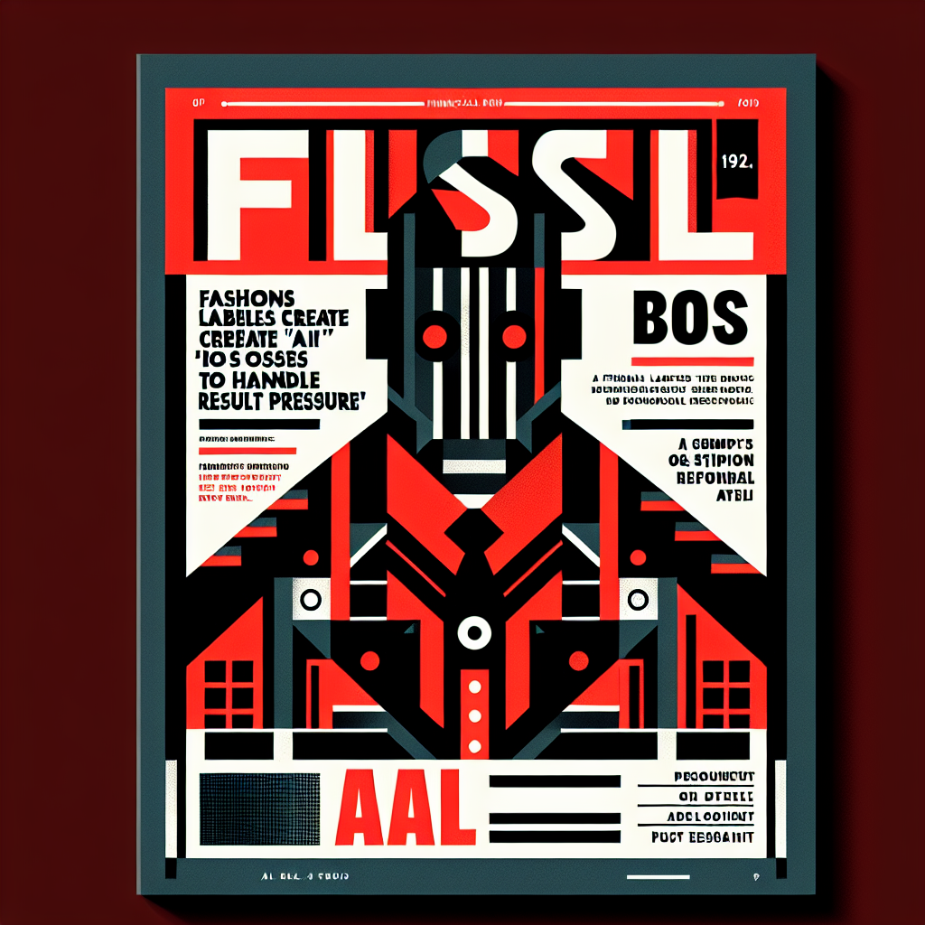 Grifes de moda criam 'chefes de IA' para lidar com pressão por resultado