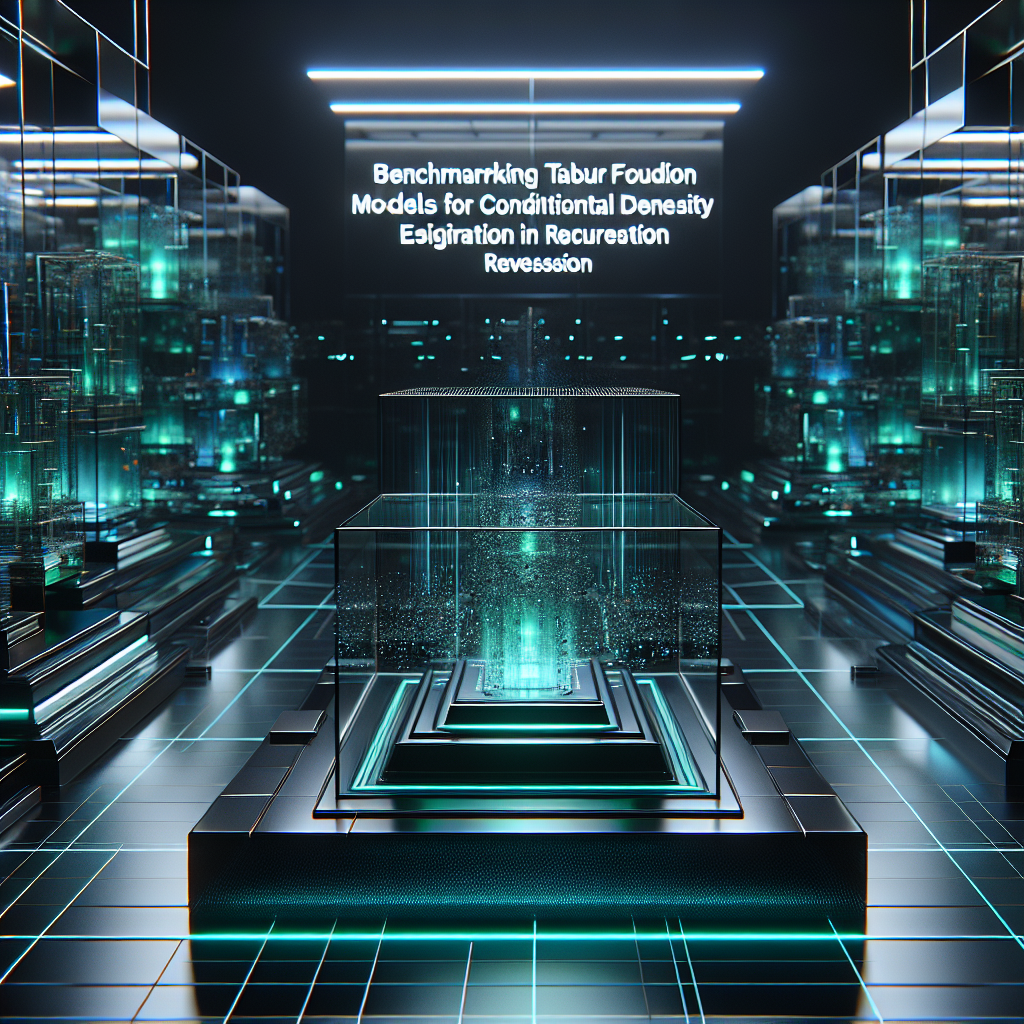 Benchmarking Tabular Foundation Models for Conditional Density Estimation in Regression