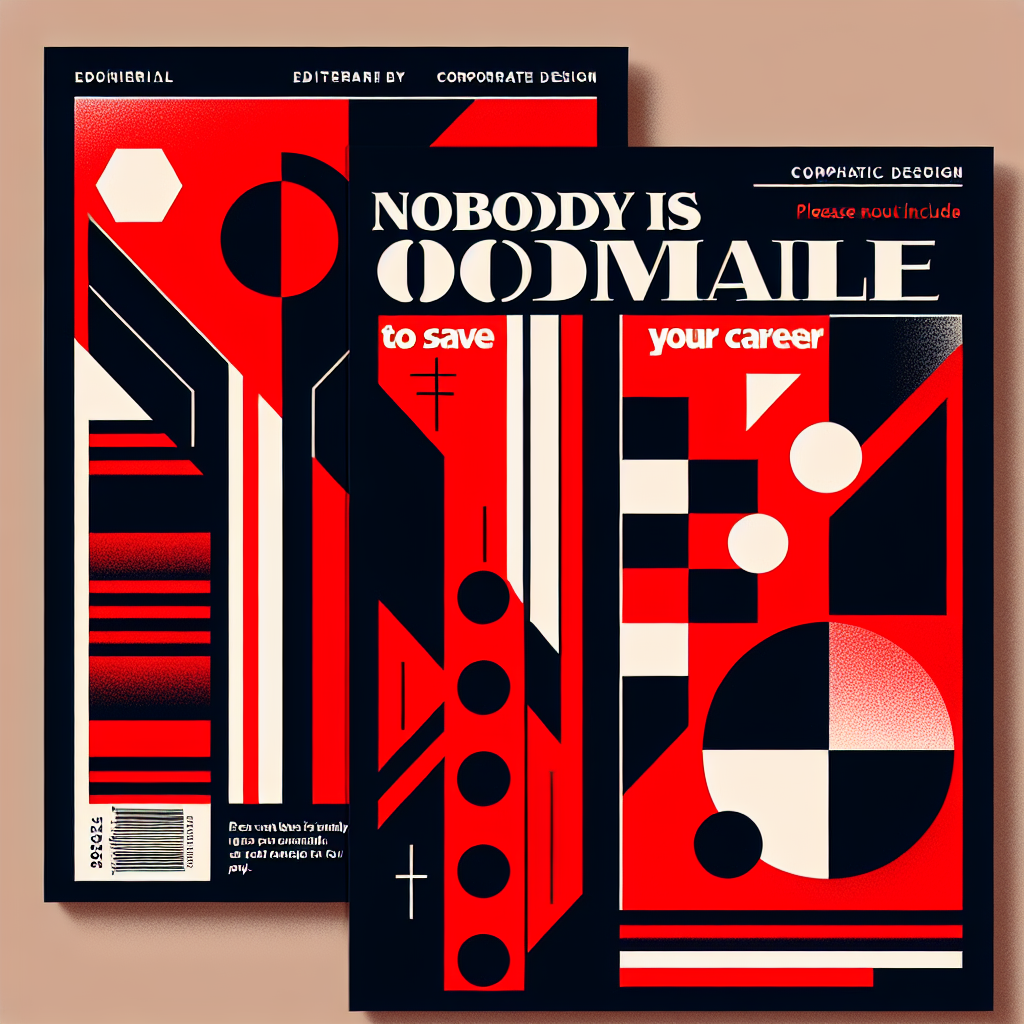 Nobody Is Coming to Save Your Career