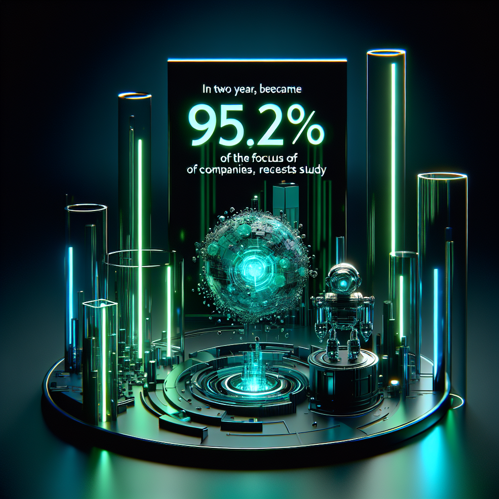 Em dois anos, IA passou a ser foco de 95,2% das empresas, aponta estudo