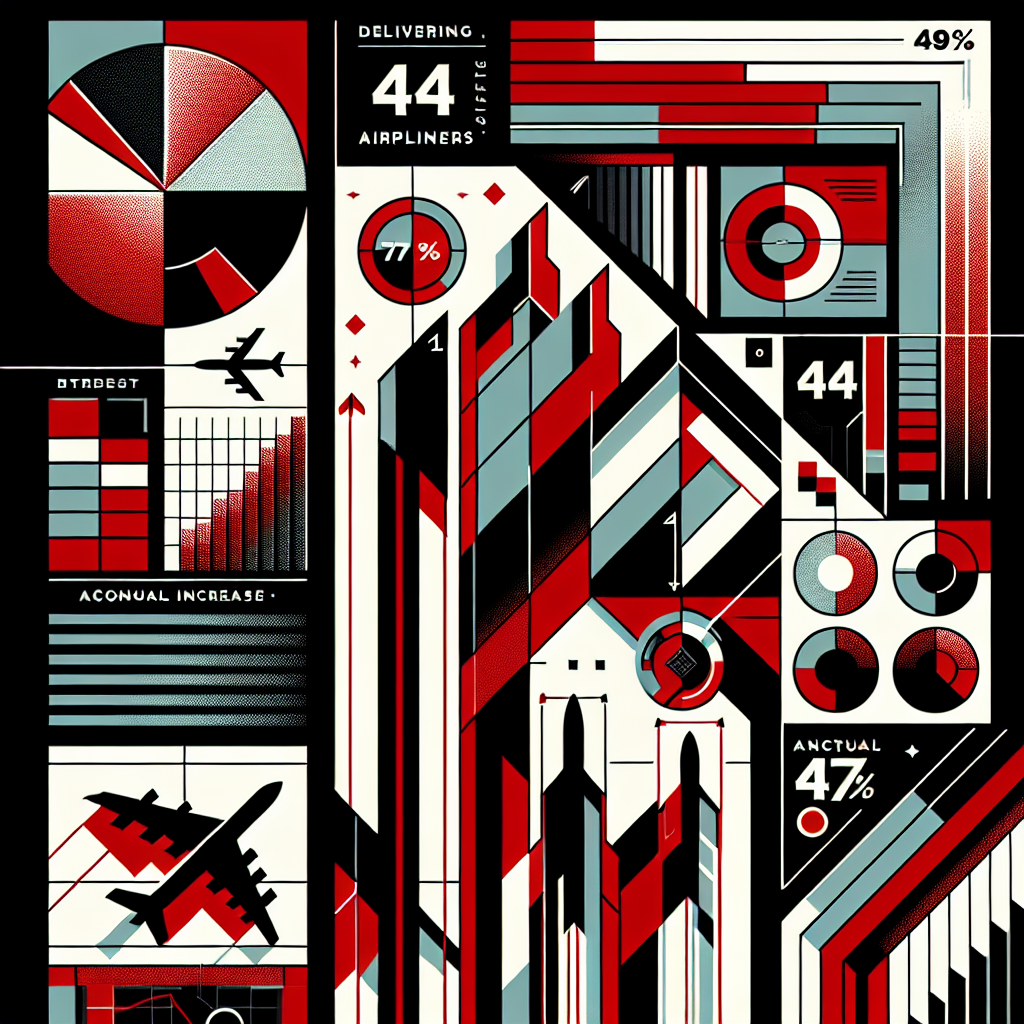 Embraer entrega 44 aeronaves no 1º trimestre, alta anual de 47%
