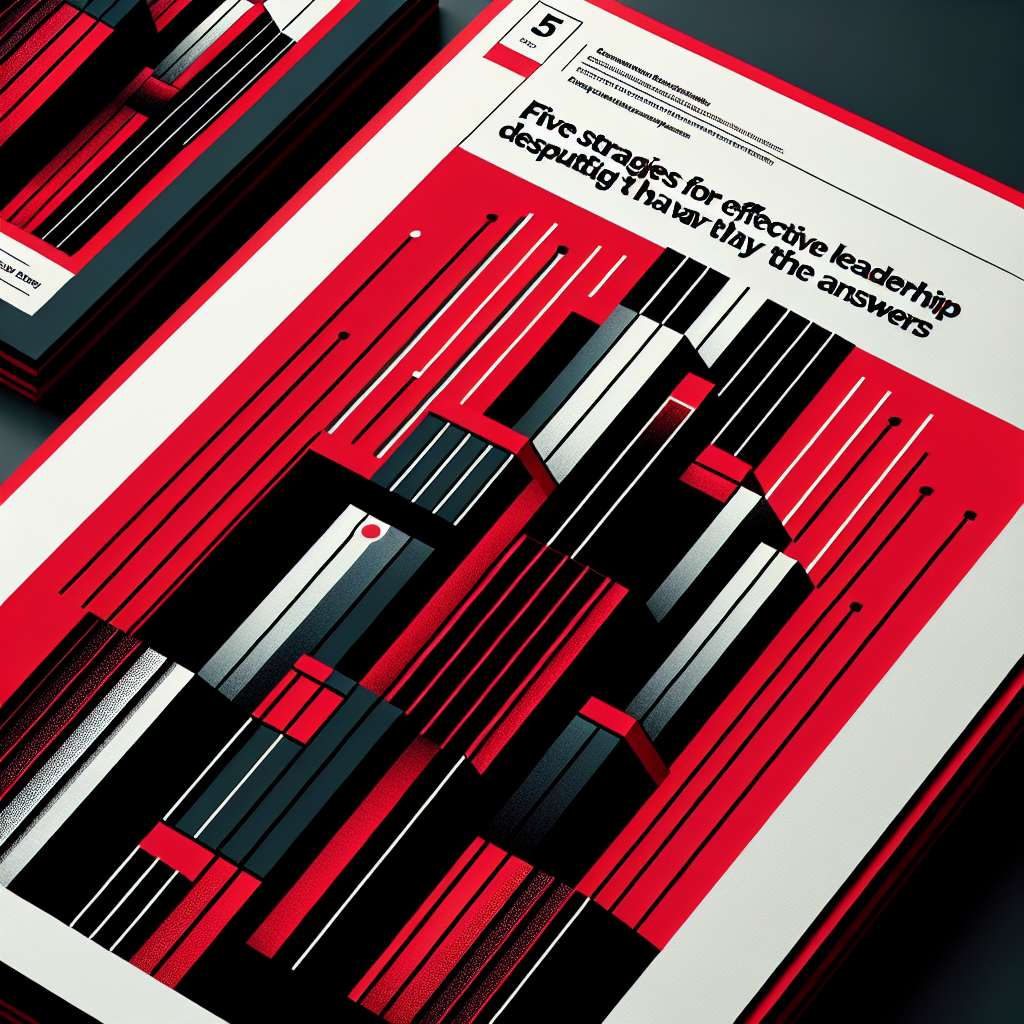 Cinco estratégias para liderar bem mesmo sem ter todas as respostas