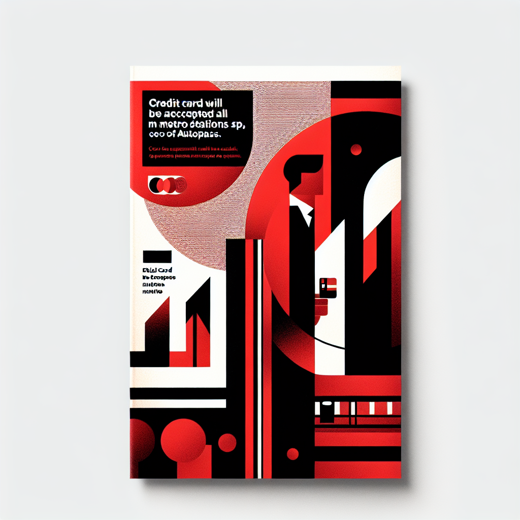 Cartão de crédito será aceito em todas as estações do Metrô de SP, diz CEO da Autopass