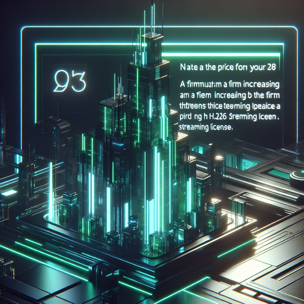 Firm boosts H.264 streaming license fees from $100k up to staggering $4.5M