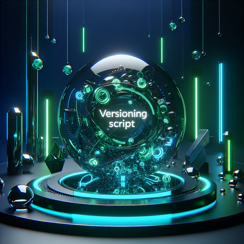 Criei um script de versionamento
