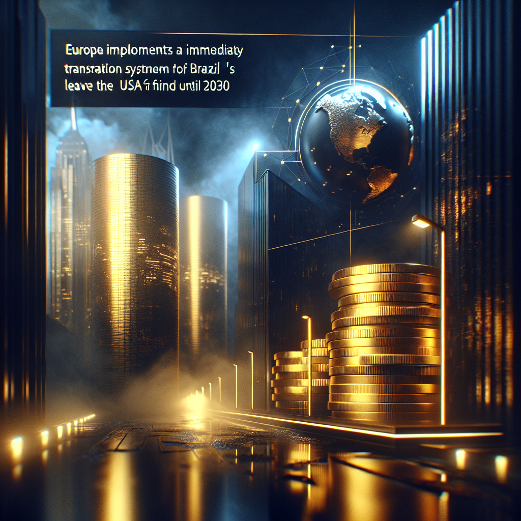 Europa implementando o PIX e mandando os EUA catar coquinho até 2030