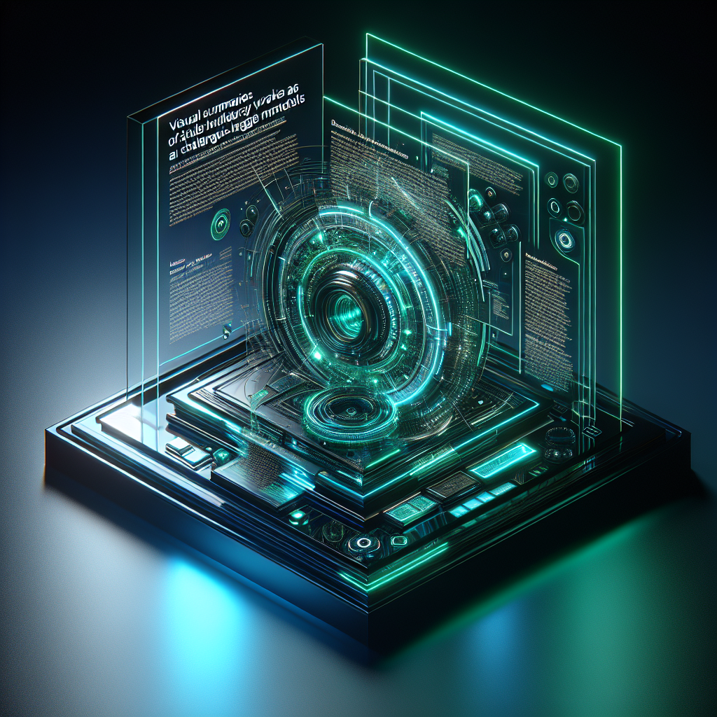 GENFIG1: Visual Summaries of Scholarly Work as a Challenge for Vision-Language Models