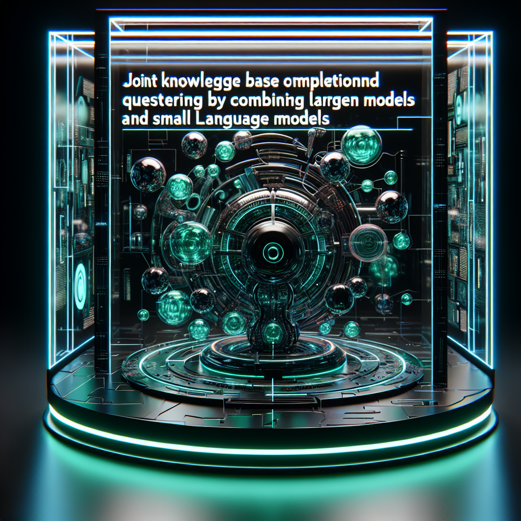 Joint Knowledge Base Completion and Question Answering by Combining Large Language Models and Small Language Models