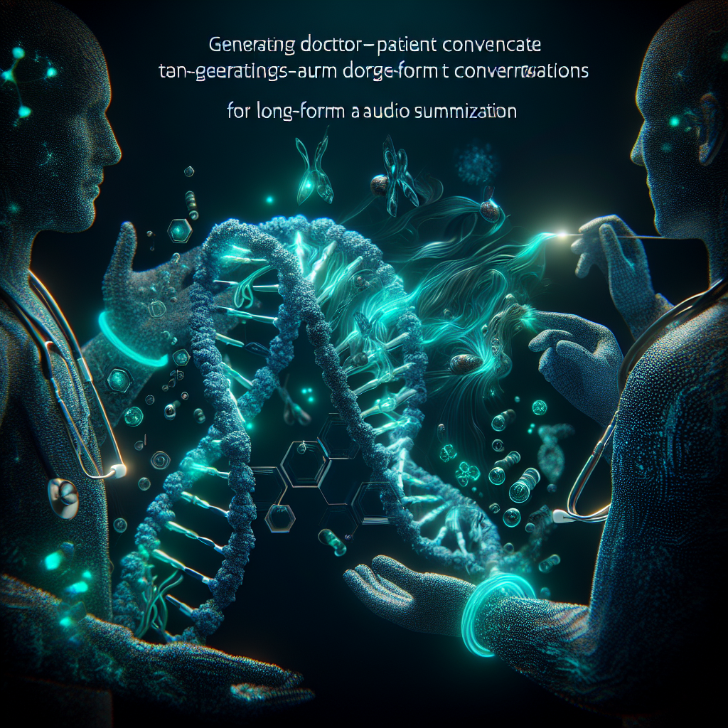 Generating Synthetic Doctor-Patient Conversations for Long-form Audio Summarization