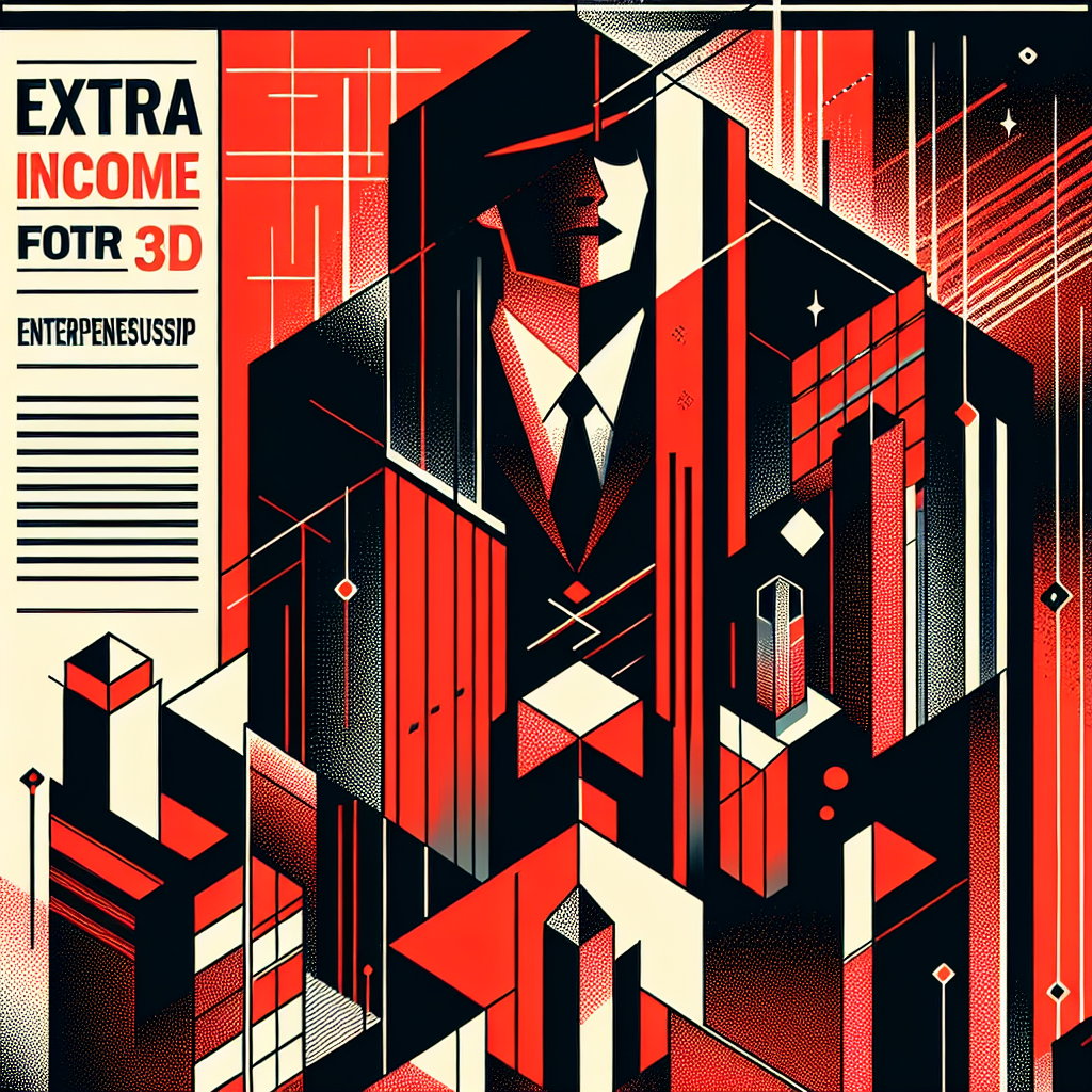 Renda extra empreendendo no 3D