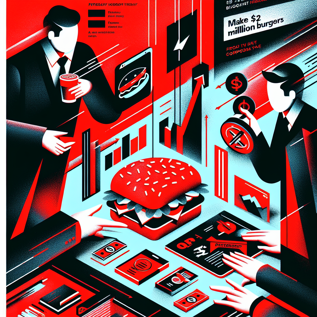 O plano desses dois amigos para faturar US$ 2 milhões vendendo hambúrgueres