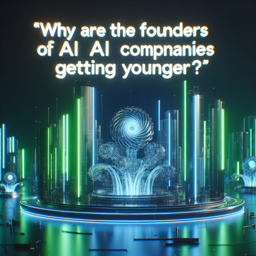 Os novos donos do dinheiro: por que os fundadores de empresas de IA estão mais jovens?