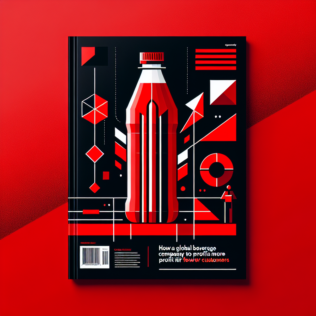 Como a Coca-Cola está usando bebidas para lucrar mais mesmo com menos clientes