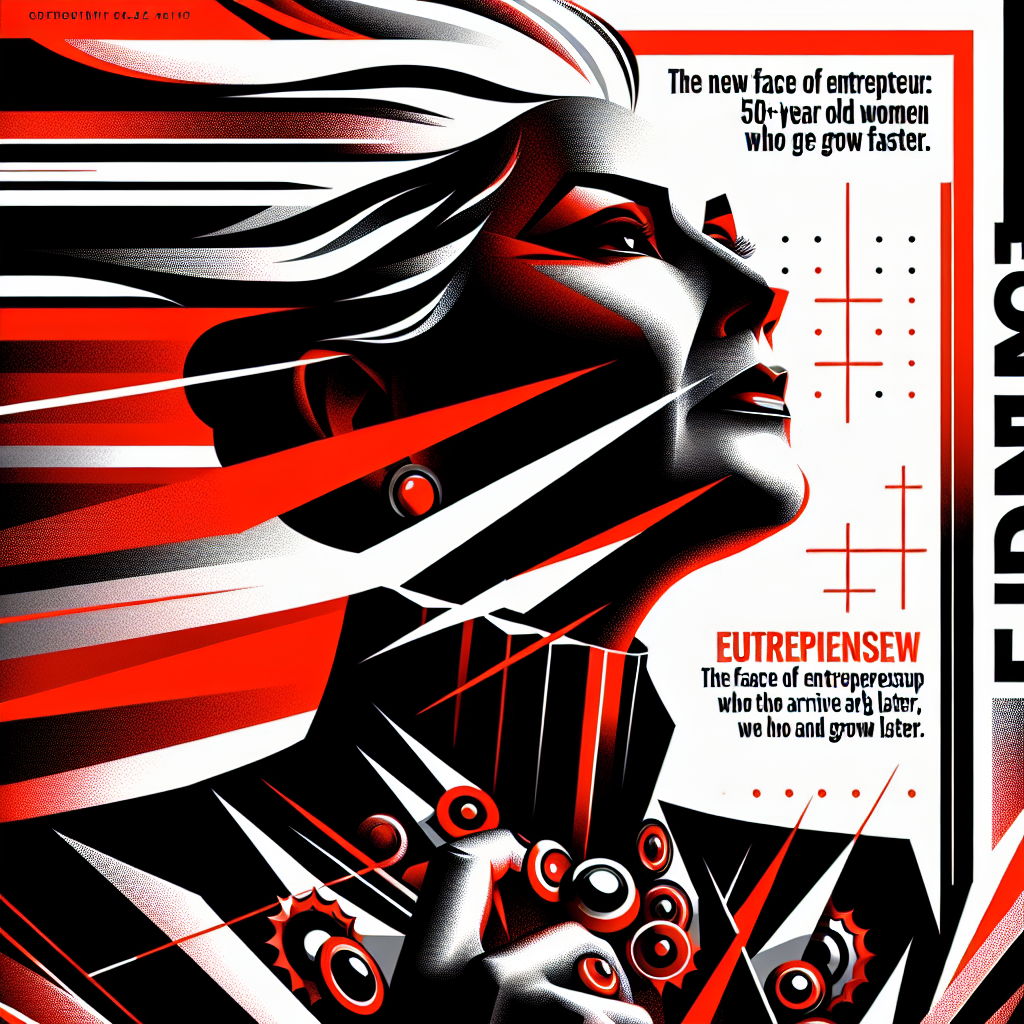 O novo rosto do empreendedorismo: mulheres 50+ que chegam mais tarde e crescem mais rápido