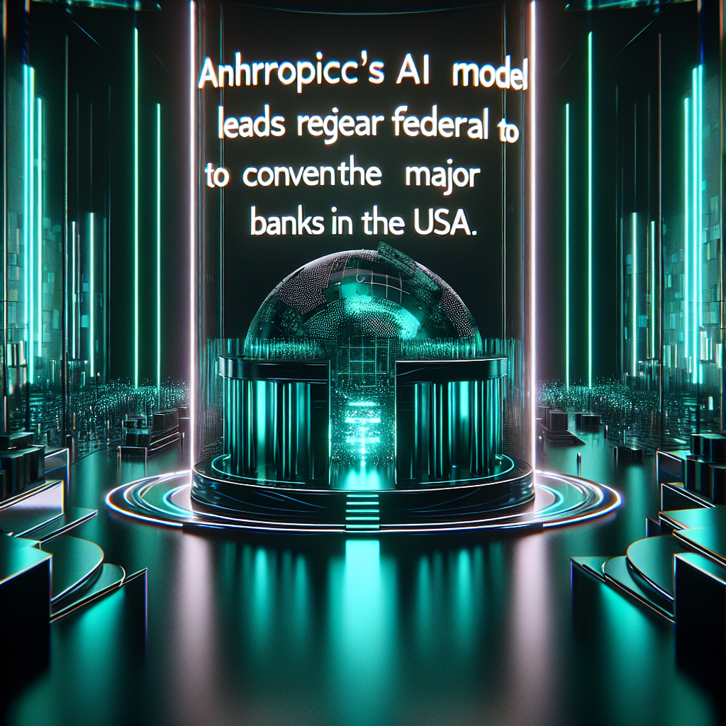 Modelo de IA da Anthropic leva Tesouro e Fed a reunir grandes bancos nos EUA