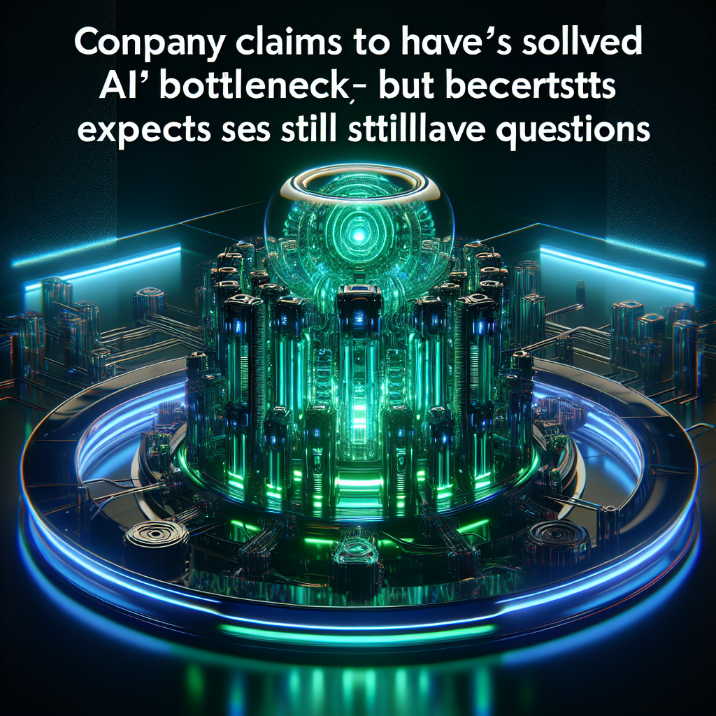 Empresa diz ter resolvido o maior gargalo da IA — mas especialistas ainda questionam