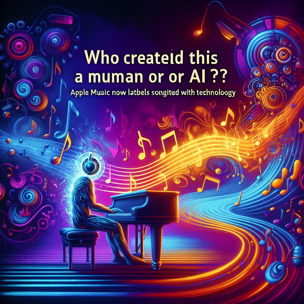 Quem fez essa música: humano ou IA? A Apple Music passa a rotular músicas feitas com a tecnologia
