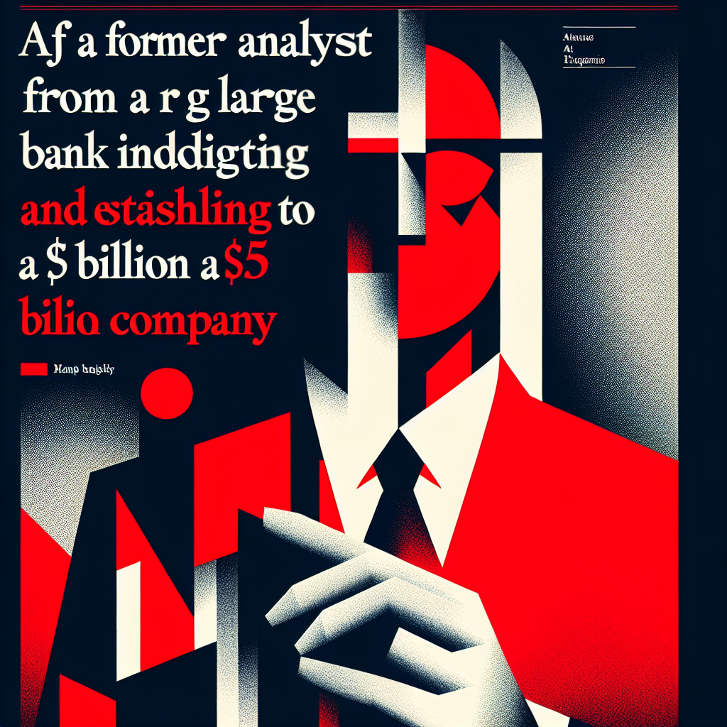 Como ex-analista de 'bancão americano' identificou uma falha e construiu uma empresa de US$ 5 bi