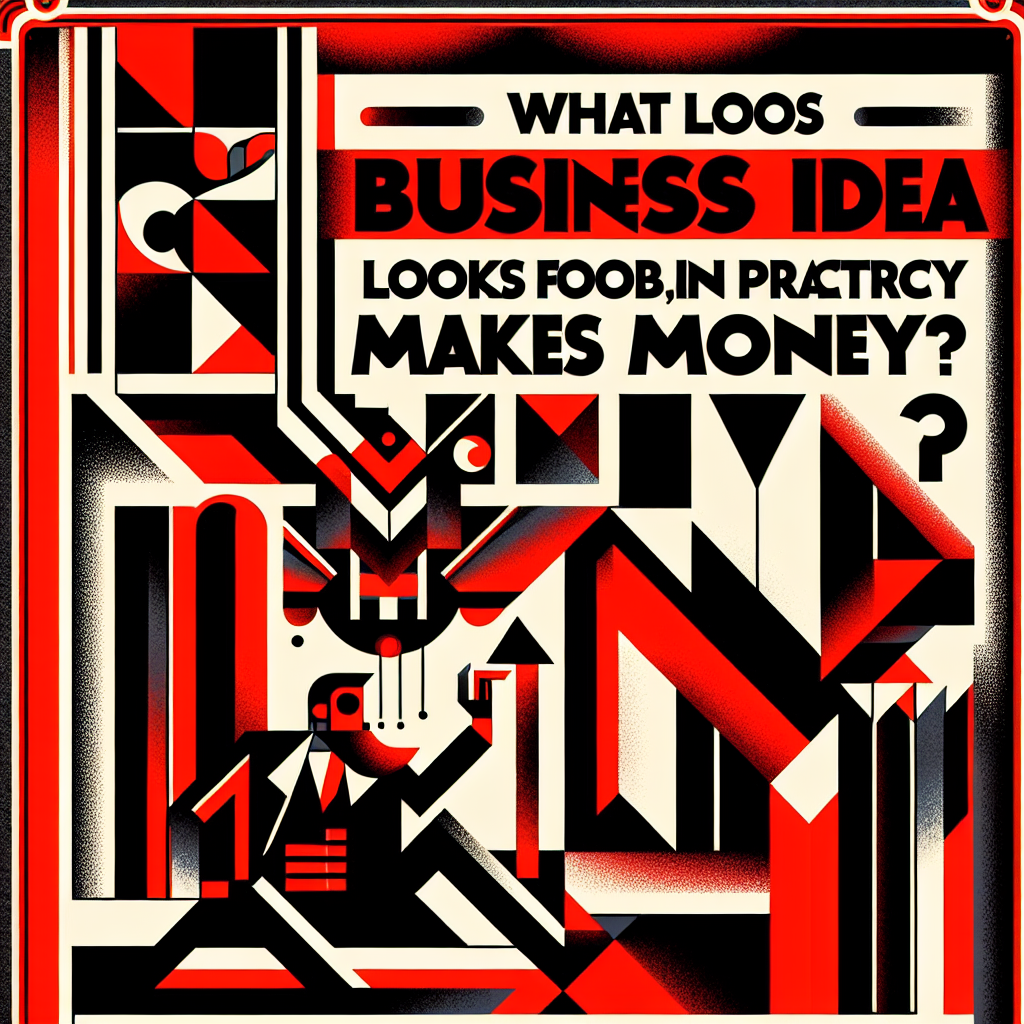 Qual ideia de negócio parece idiota, mas na prática imprime dinheiro?