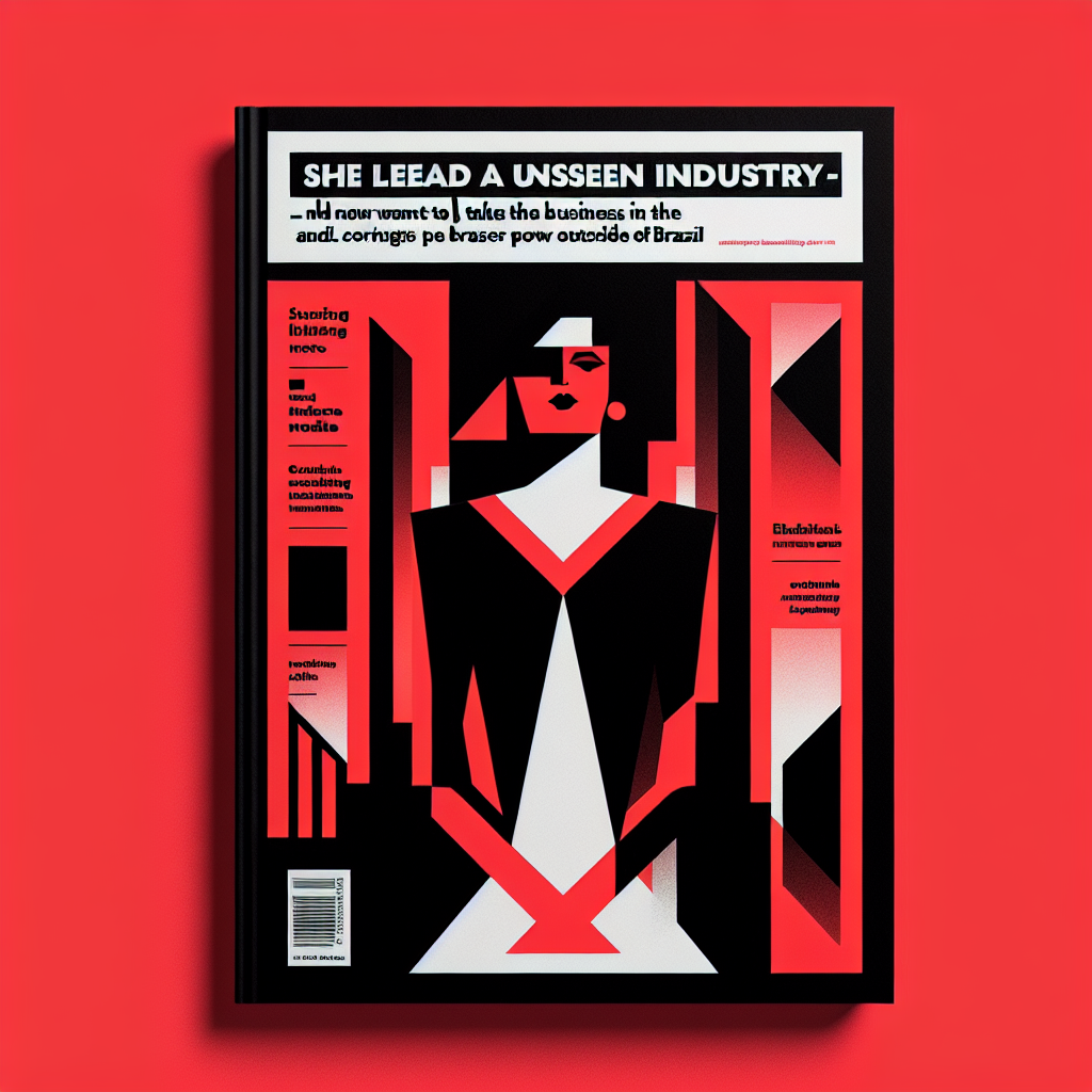 Ela lidera uma indústria invisível — e agora quer levar o negócio para fora do Brasil