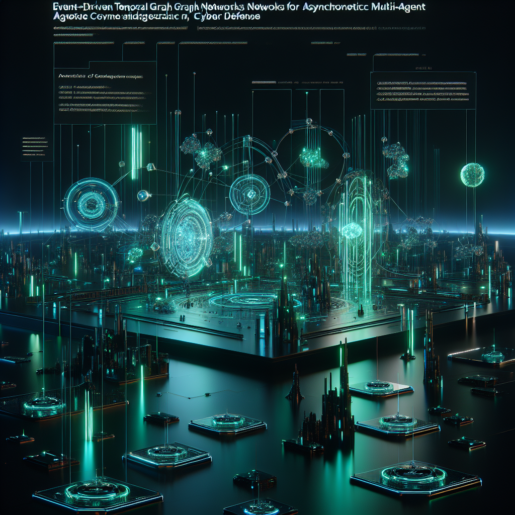 Event-Driven Temporal Graph Networks for Asynchronous Multi-Agent Cyber Defense in NetForge_RL