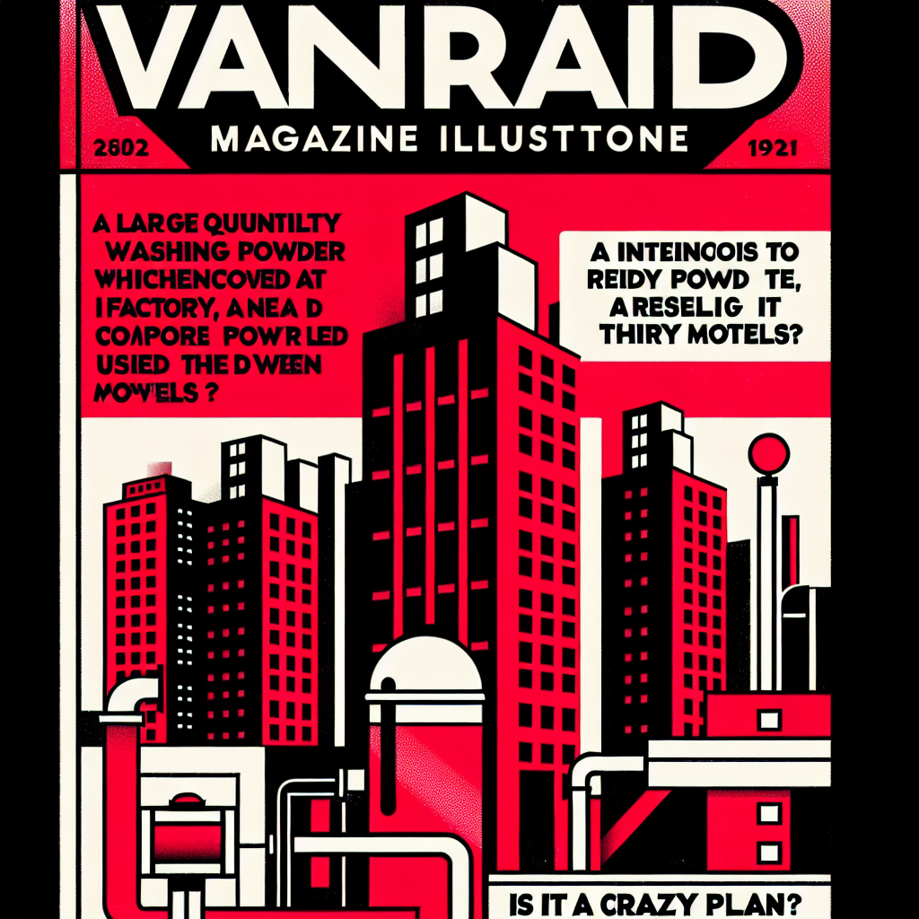 Tonelada de Sabão em Pó: Achei uma fábrica perto de Goiânia e quero revender pra 30 motéis. É loucura?